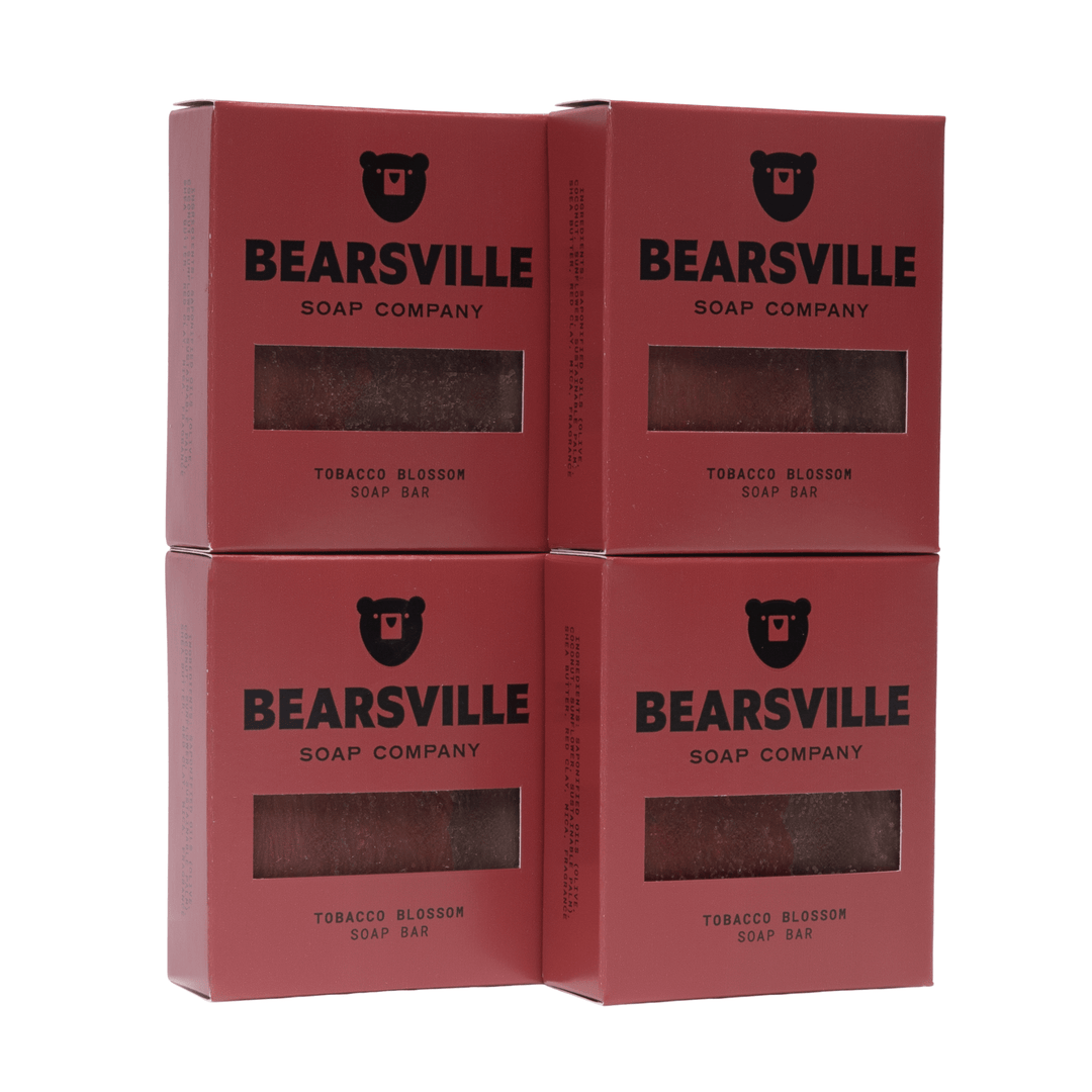 Soap Scent Bundle Bar Soap Bearsville Soap Company Tobacco Blossom