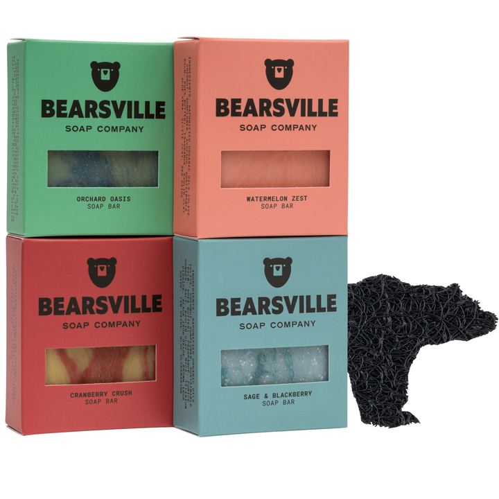Wild Grove Gift Set Soap Bearsville Soap Company BLACK