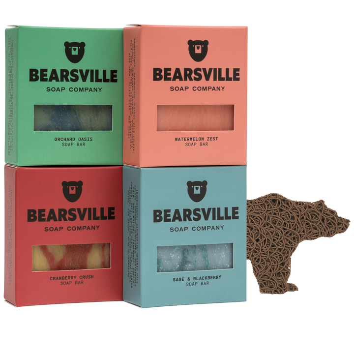 Wild Grove Gift Set Soap Bearsville Soap Company BROWN