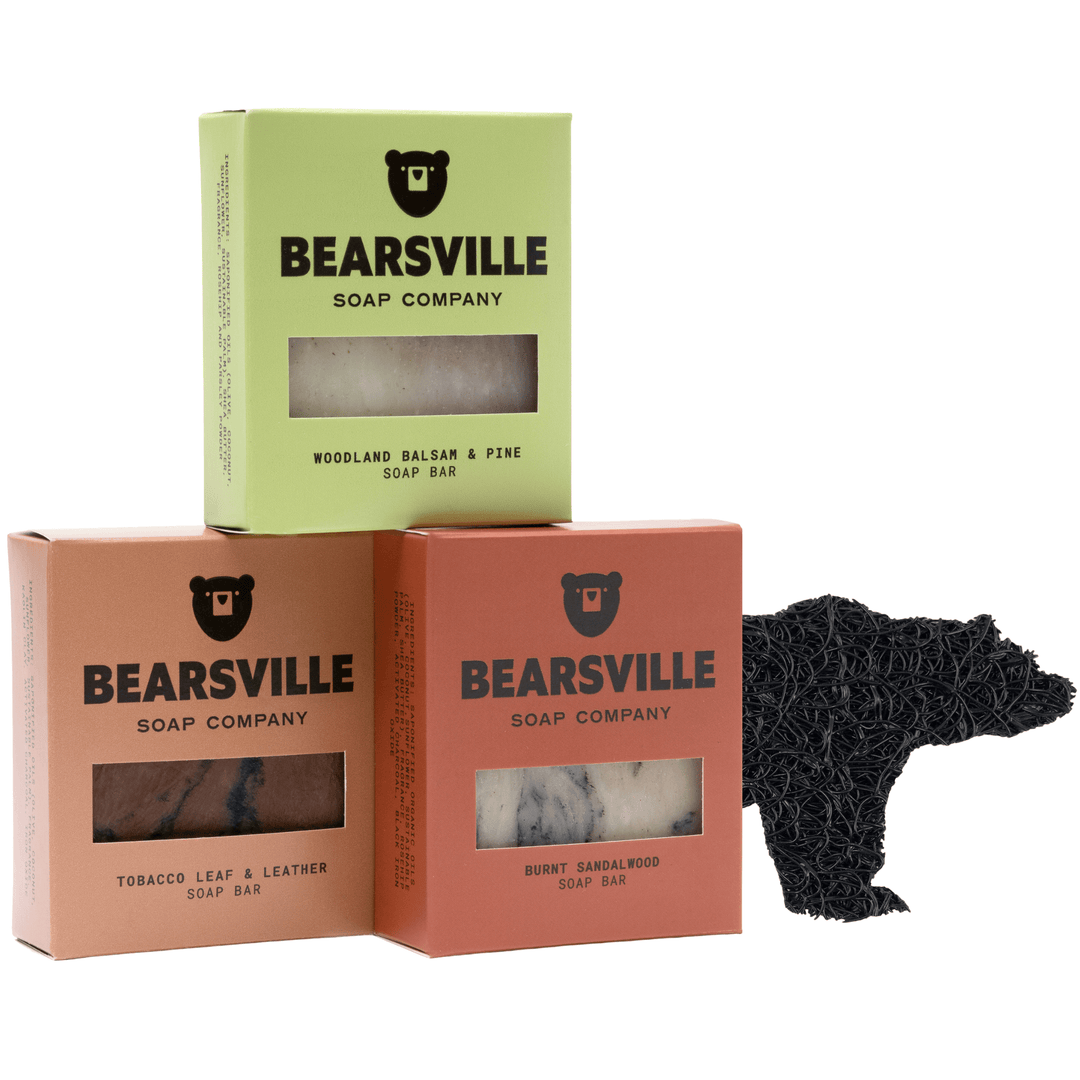 Winter Reserve Gift Set Soap Bearsville Soap Company BLACK