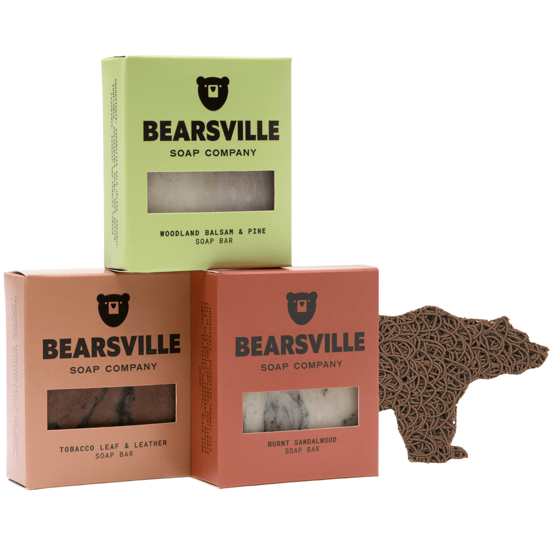 Winter Reserve Gift Set Soap Bearsville Soap Company BROWN