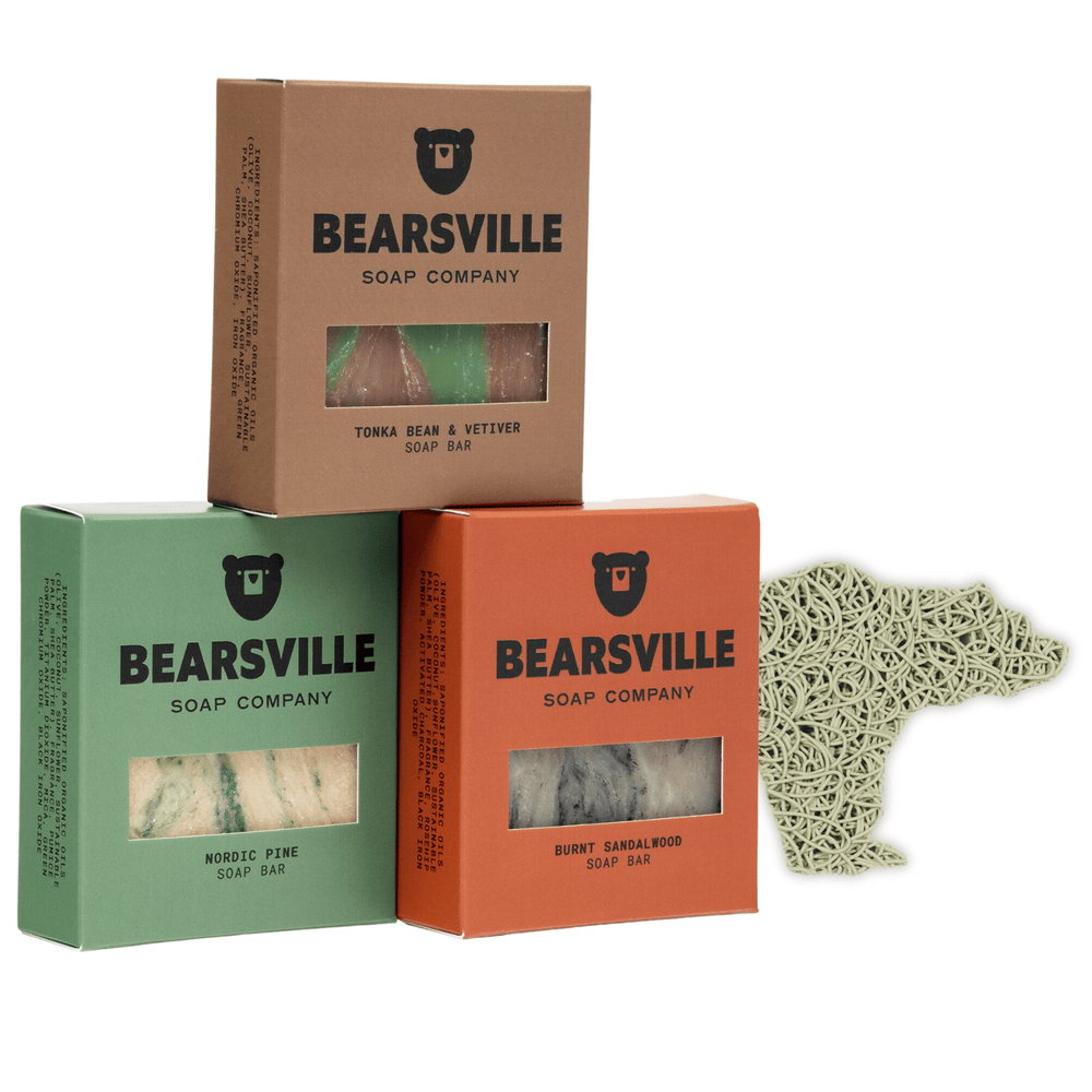 Winter Gift Bundle Soap Bearsville Soap Company SAGE  