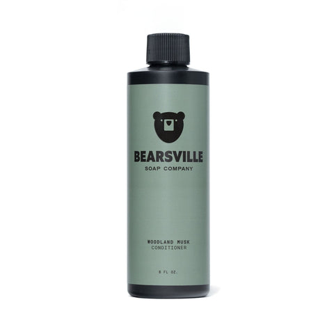 woodland musk conditioner for men by Bearsville Soap Company