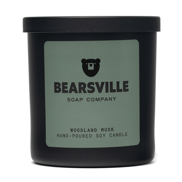 Woodland Musk Candle Candles Bearsville Soap Company   