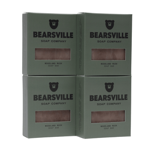 Soap Scent Bundle Bar Soap Bearsville Soap Company Woodland Musk