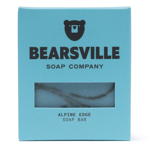 Alpine Edge natural bar soap for men by Bearsville Soap Company