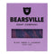 Black Amber and Lavender natural bar soap for men by Bearsville Soap Company