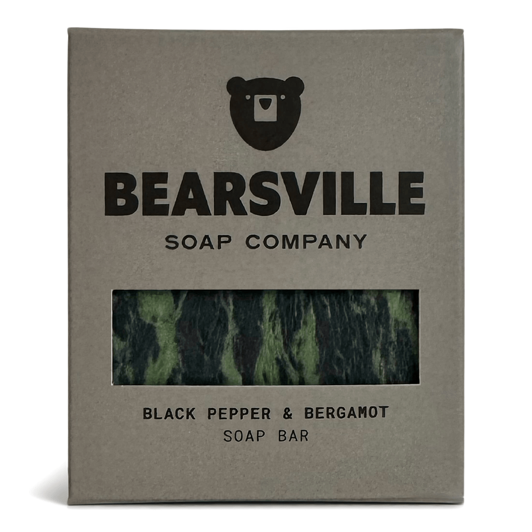 Black Pepper & Bergamot (Limited Edition) Bar Soap Bearsville Soap Company   