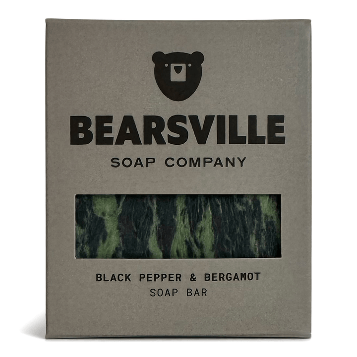 Black Pepper & Bergamot (Limited Edition) Bar Soap Bearsville Soap Company   