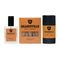 Bourbon and Oak Fragrance Routine with natural bar soap, deodorant, and cologne by Bearsville Soap Company