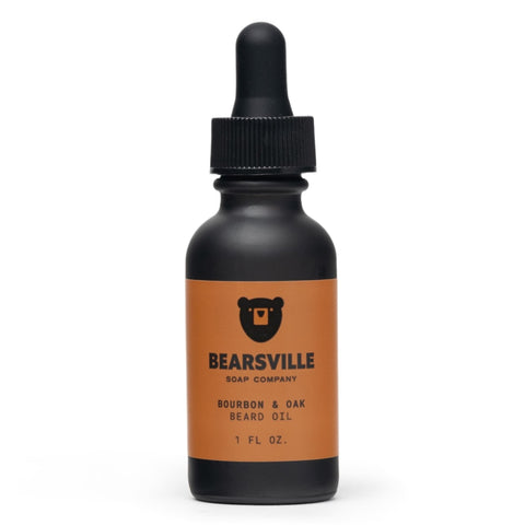 Bourbon and Oak beard oil by Bearsville Soap Company