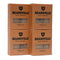 Bourbon and Oak natural four bar soap set by Bearsville Soap Company