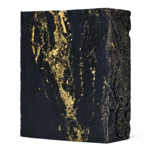 Campfire Charcoal natural soap bar for men by Bearsville Soap Company
