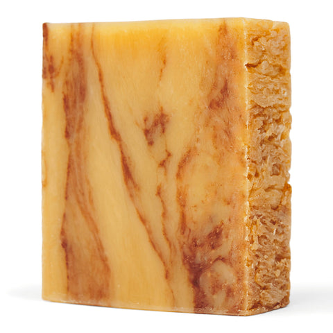 Cedarwood and Citrus natural soap bar for men by Bearsville Soap Company