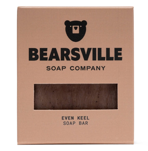 Even Keel natural soap for men by Bearsville Soap Company