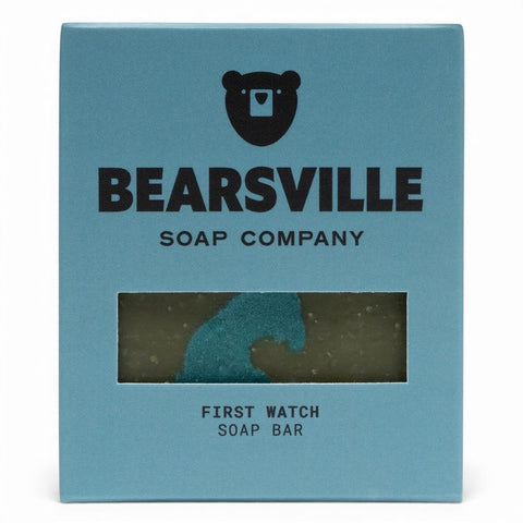 First Watch natural soap for men by Bearsville Soap Company
