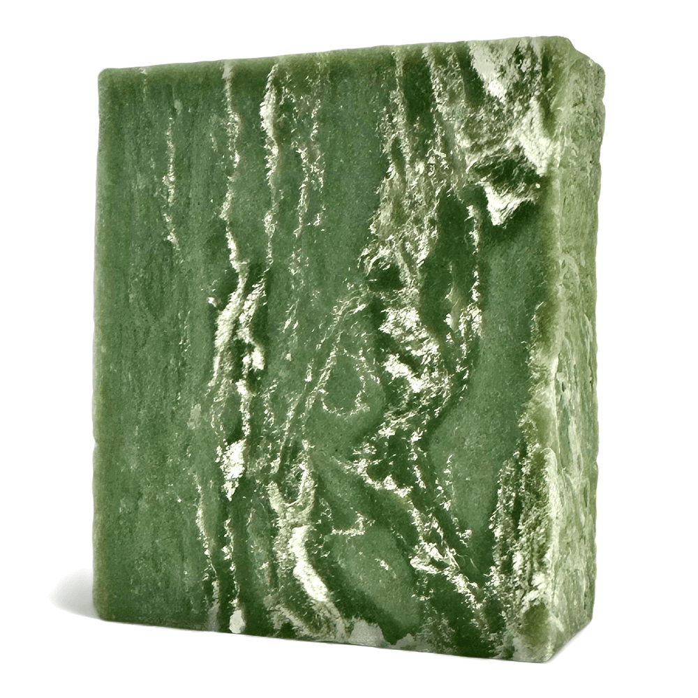 frosted eucalyptus soap bar