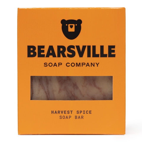 Harvest Spice natural soap for men by Bearsville Soap Company