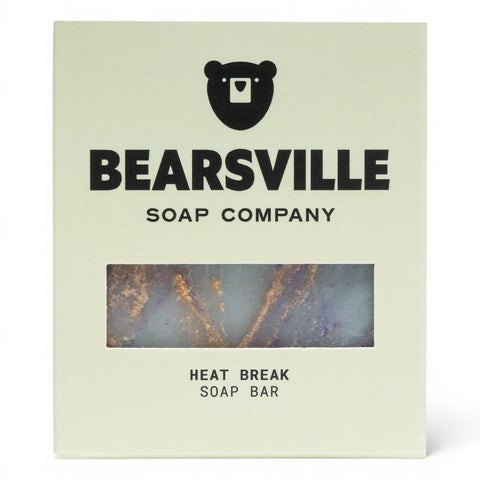 Heat Break natural soap for men by Bearsville Soap Company