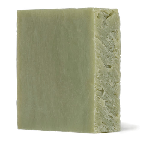 Lime and Bergamot natural shampoo bar for men by Bearsville Soap Company