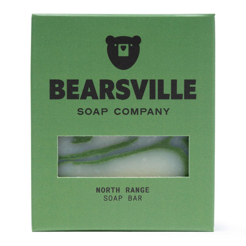 North Range natural soap for men by Bearsville Soap Company