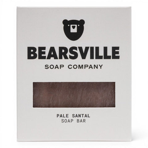 Pale Santal natural soap for men by Bearsville Soap Company