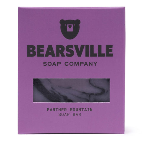 Panther Mountain natural bar soap for men by Bearsville Soap Company