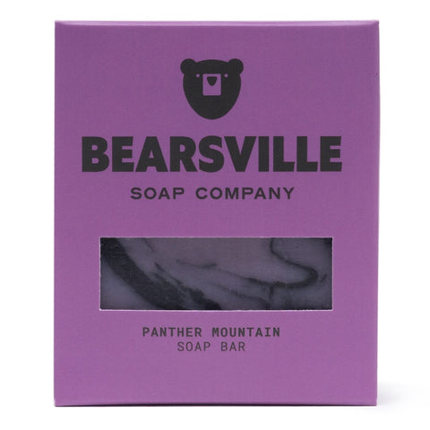 Panther Mountain natural soap bar for men by Bearsville Soap Company