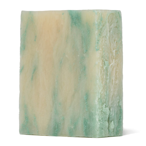 Peppermint and Herbs natural shampoo bar for men by Bearsville Soap Company