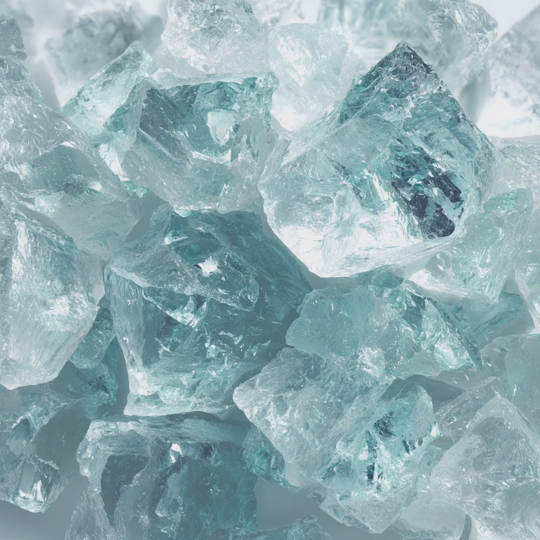 Cooling menthol crystals