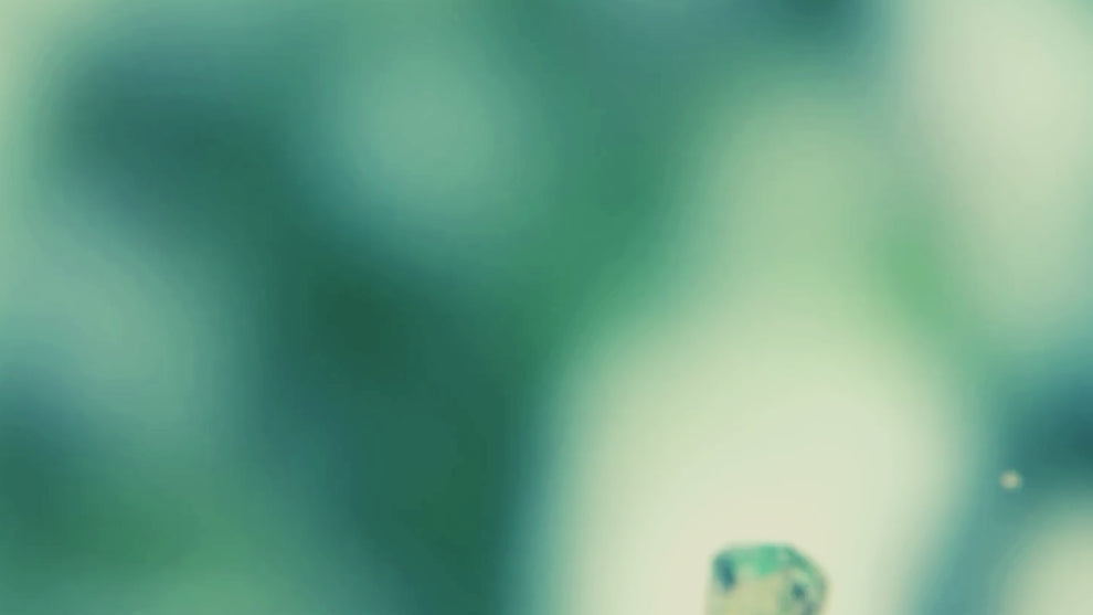 mint and ice swirling