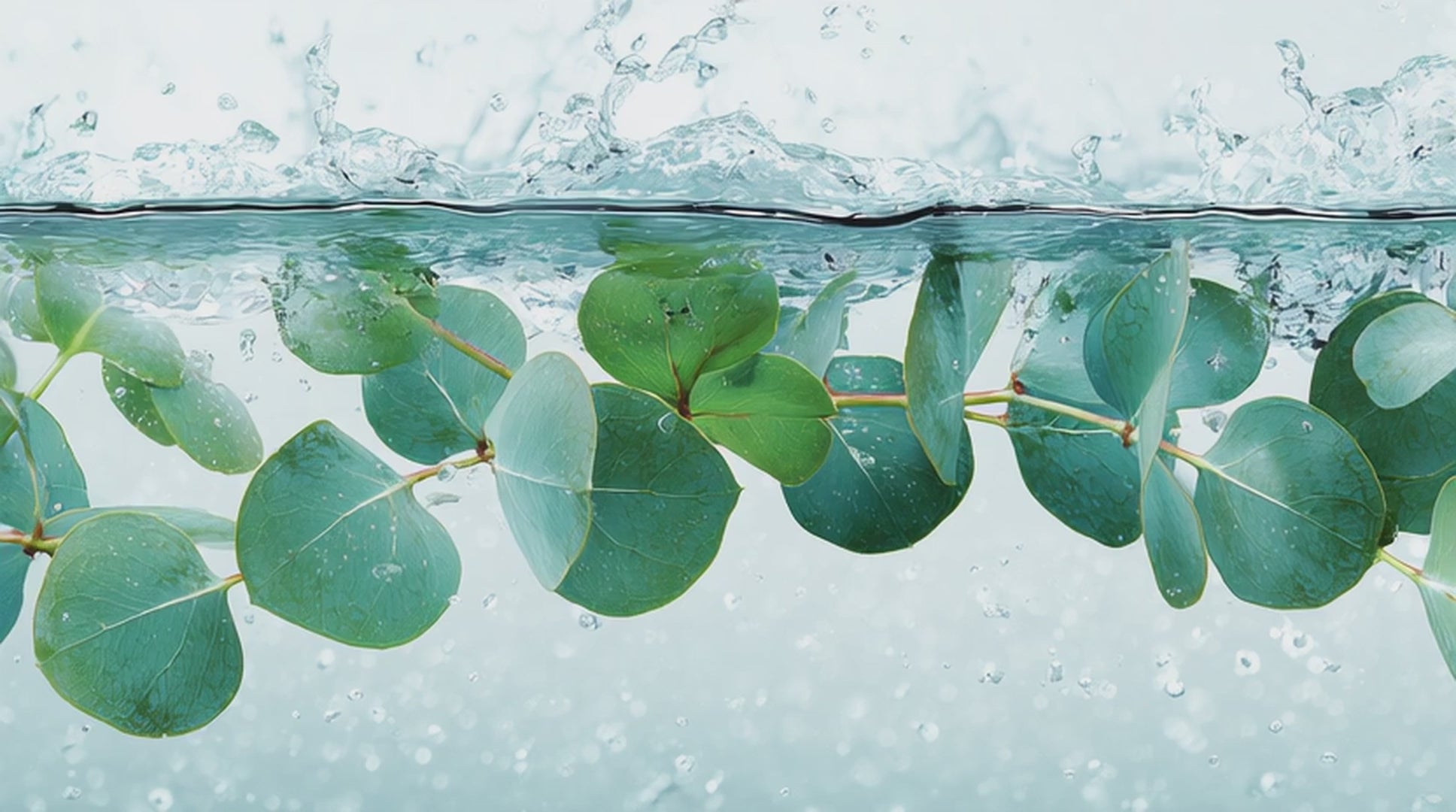 Eucalyptus in water