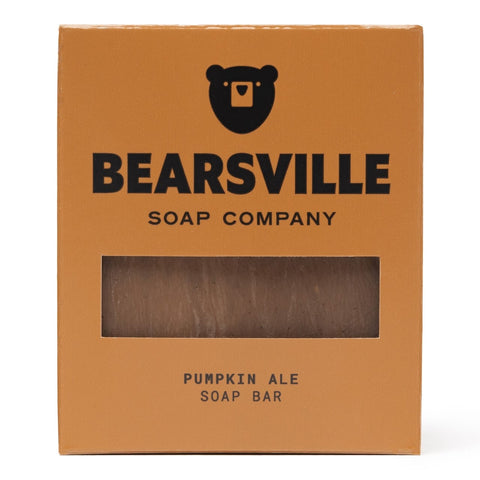 Pumpkin Ale natural soap for men by Bearsville Soap Company