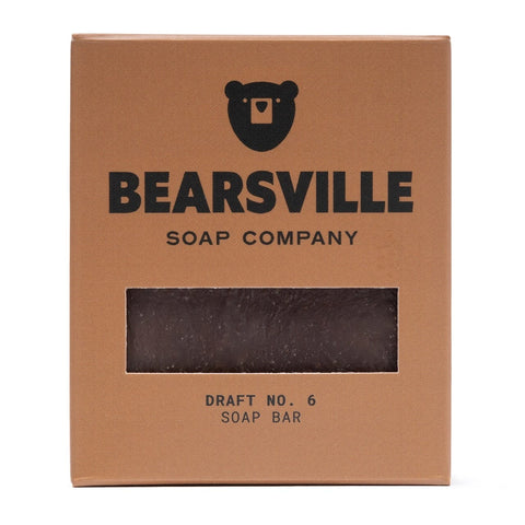 Root Beer scented natural soap for men by Bearsville Soap Company