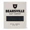 Spiced Charcoal natural soap for men by Bearsville Soap Company