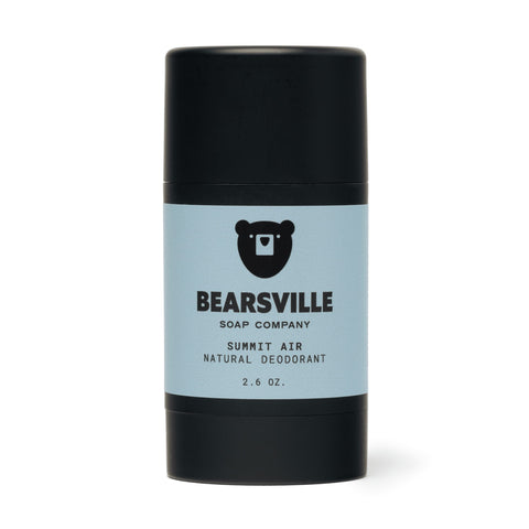 Summit Air natural deodorant for men by Bearsville Soap Company