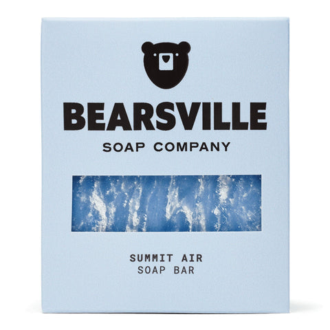 Summit Air natural soap for men by Bearsville Soap Company