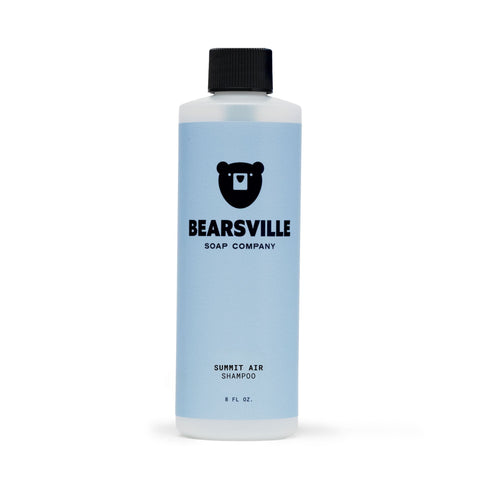 Summit Air shampoo for men by Bearsville Soap Company