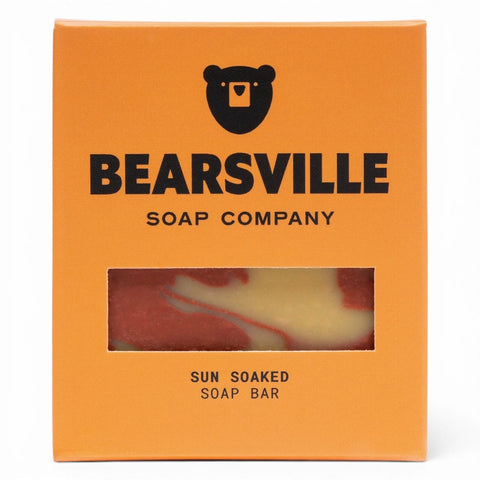 Sun Soaked natural bar soap for men by Bearsville Soap Company