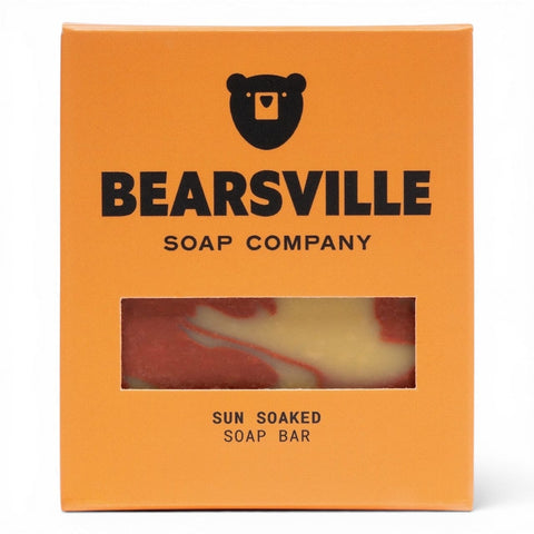 Sun Soaked natural soap for men by Bearsville Soap Company