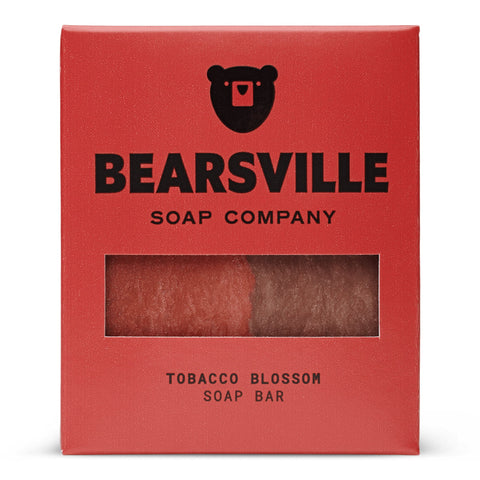Tobacco Blossom natural soap for men by Bearsville Soap Company