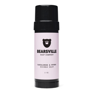 Beeswax Utility Balm Lotion & Moisturizer Bearsville Soap Company Sandalwood & Myrrh  