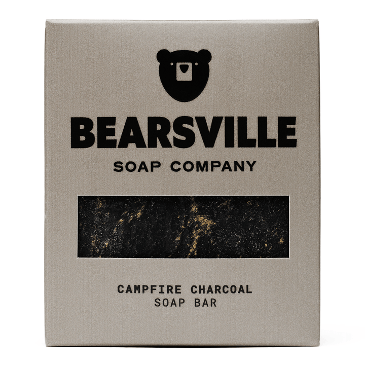 campfire charcoal soap bar