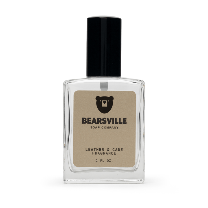 Fragrance Cologne Bearsville Soap Company Leather & Cade  