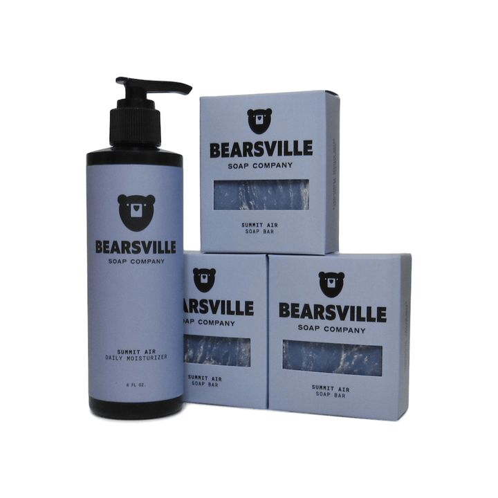 Soap & Moisturizer Scent Bundle Bar Soap Bearsville Soap Company Summit Air  