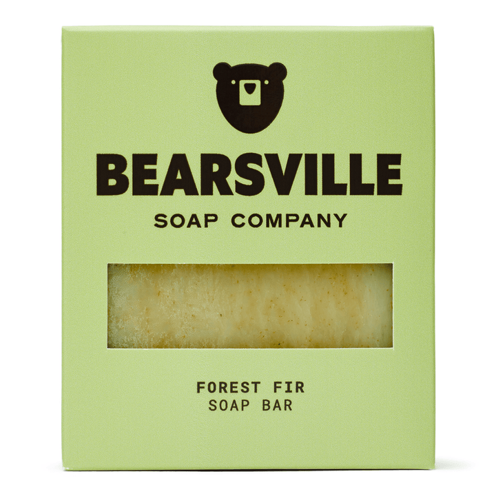 forest fir natural soap bar for men Bearsville Soap Company