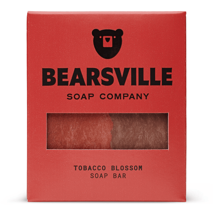 tobacco blossom natural soap bar for men Bearsville Soap Company